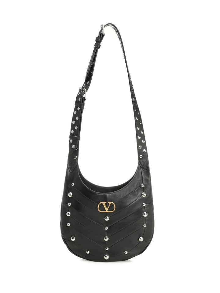 Valentino Garavani Hoboho Shoulder Bags - Nero | 34c85ca0b2ab10ad1a5065bc674887faf1bc0dcb