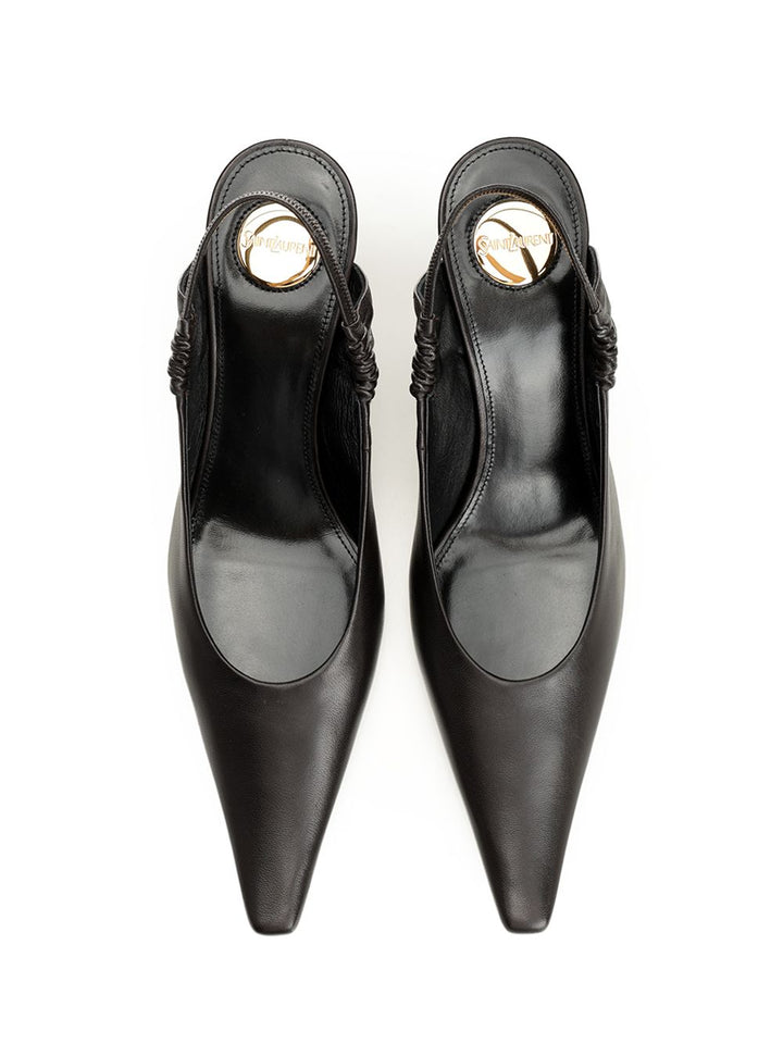 Saint Laurent Anne-Marie Décolleté Decollete - Marrone | 09295eacb819d98a8f6d558aa415a6bb118b6323