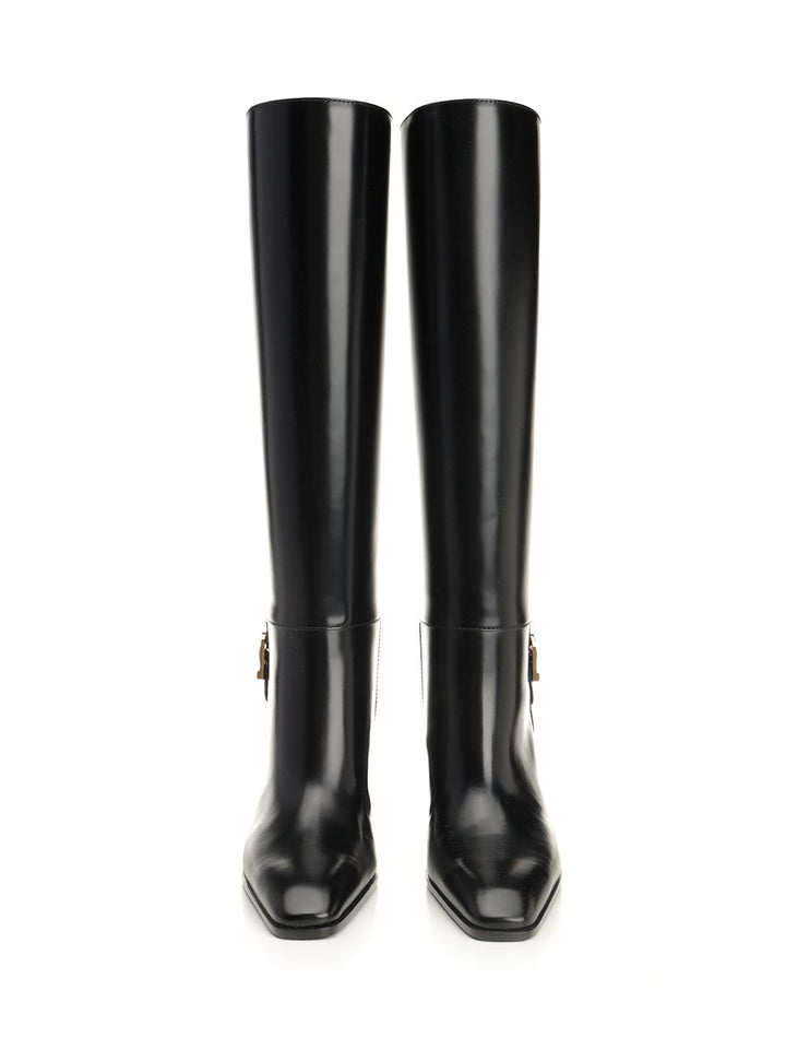 Saint Laurent Julia Boots - Nero | 8d46b92ac86be9c8e4b9f275e06392eb9e191629