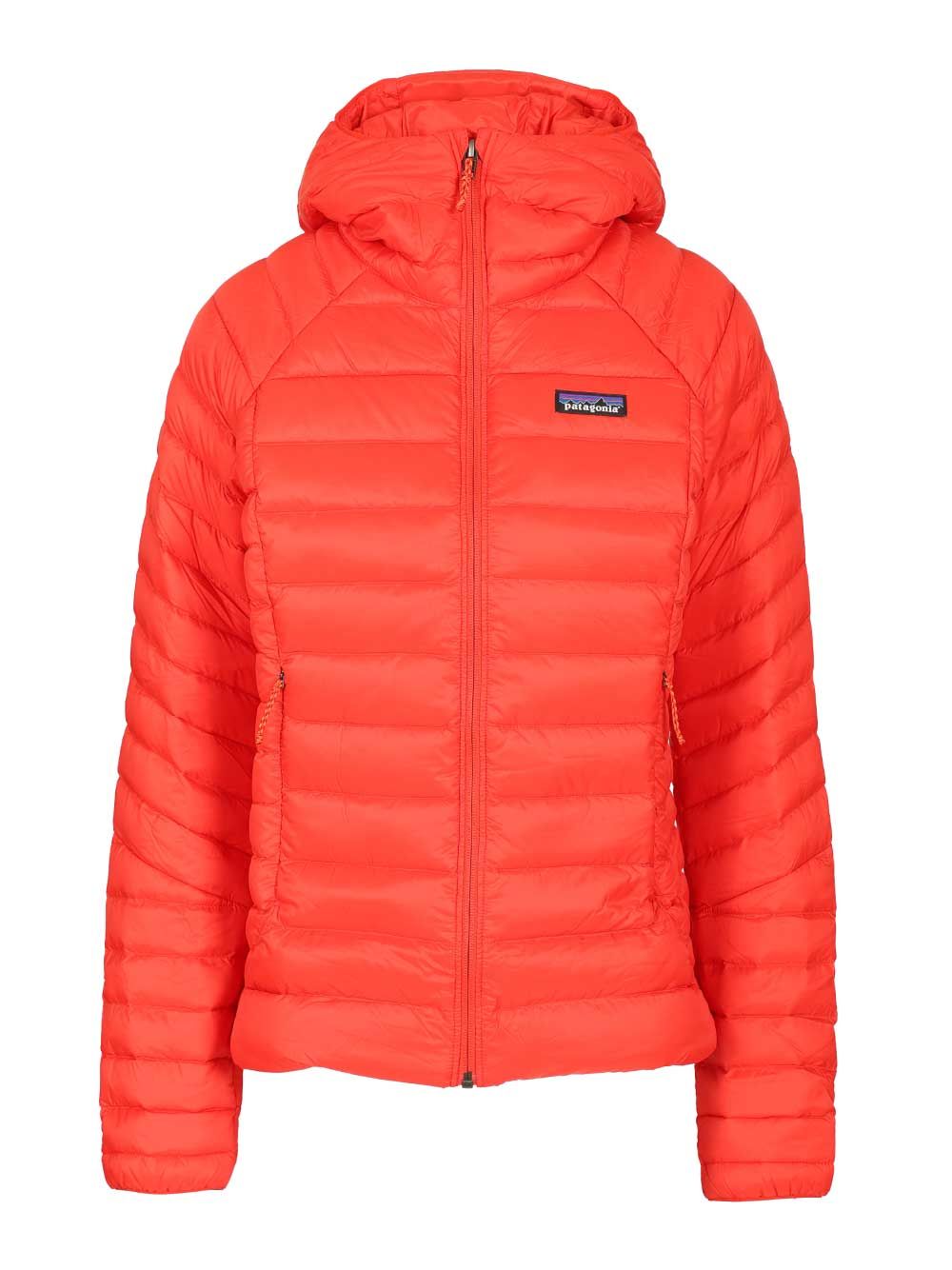 Patagonia Down Sweater™ Hoody Coats - Rosso | a3c2d9cac2e9c742ffd8b9a589c850752c57433e