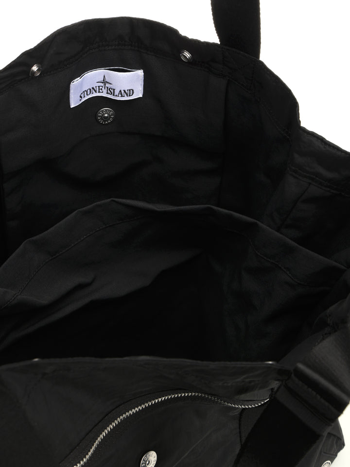 Stone Island Tote Bag Handbags - Nero | c7995bd3ed9c8199c97191f1cc9c78ffe0098a62