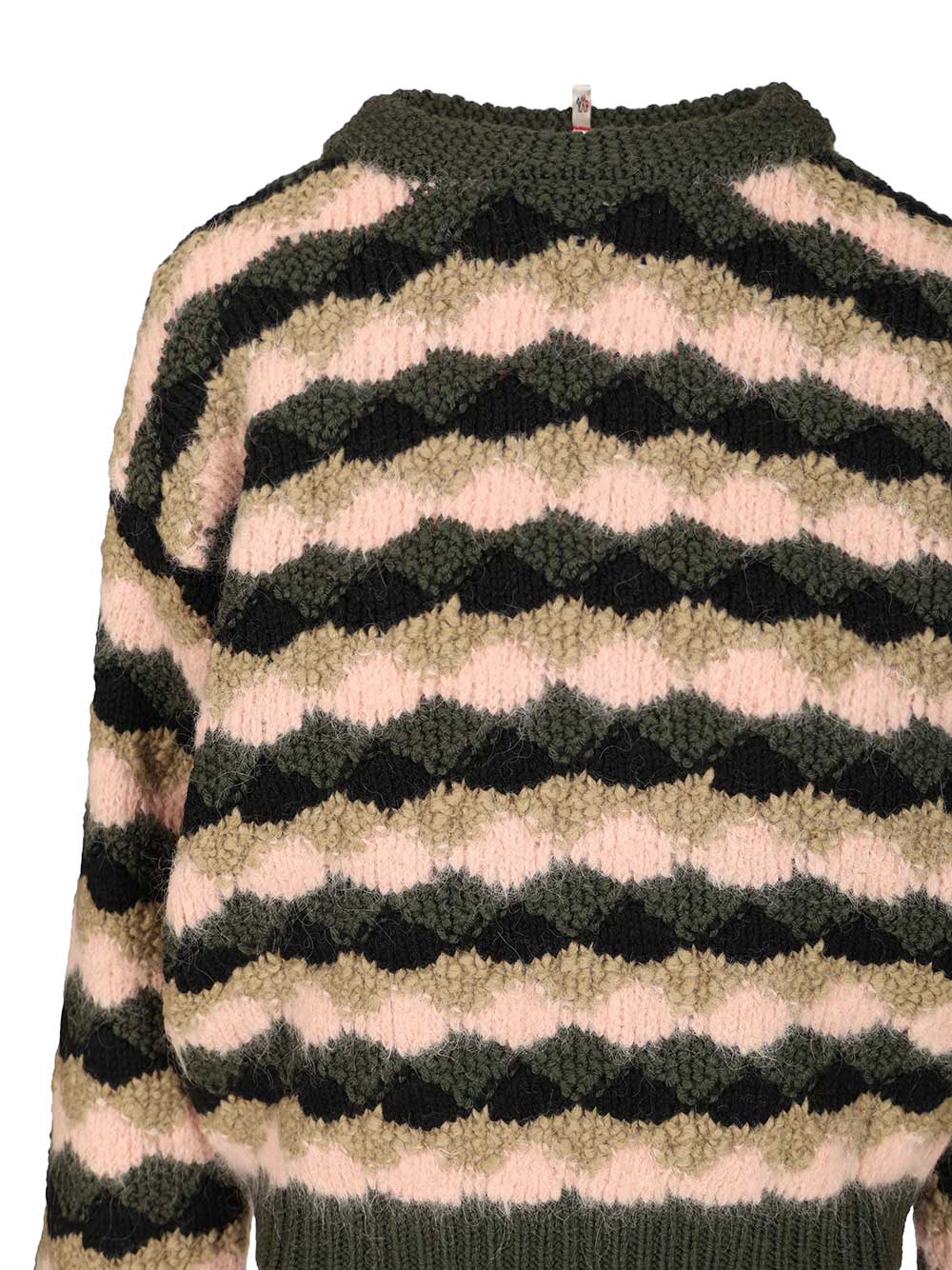 Moncler Grenoble Striped Sweater In Wool And Alpaca Blend Knitwear - Multicolor | 7e6699cf020d93bae1690f9984b384318bc4baca