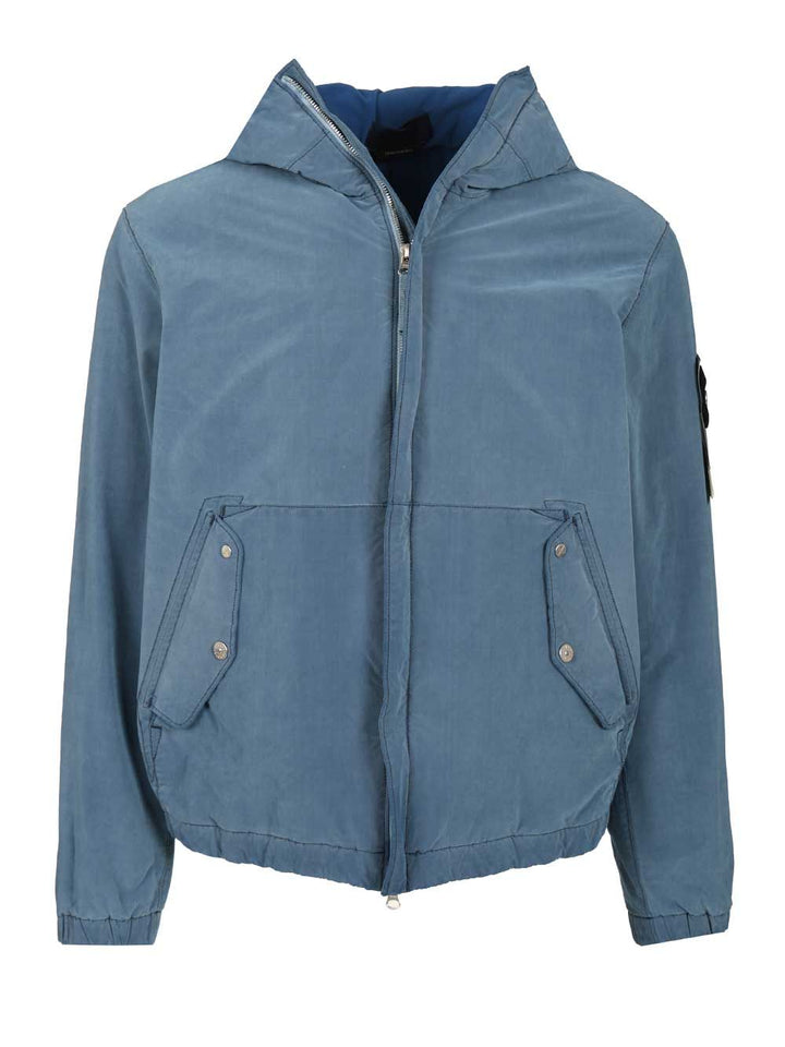 Stone Island Garment Dyed Jacket Giacche - Blu | a9e7e49899a9cbe648ebf51fa95cf756607fc10d