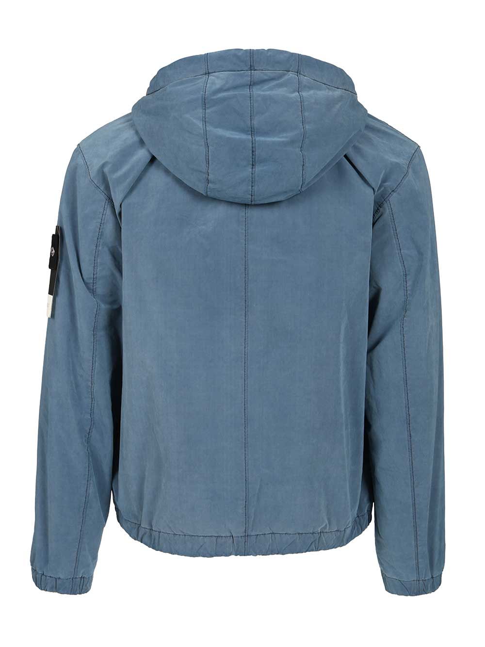 Stone Island Garment Dyed Jacket Giacche - Blu | 715738ff62bf171198575e2742bc42fd813574bd