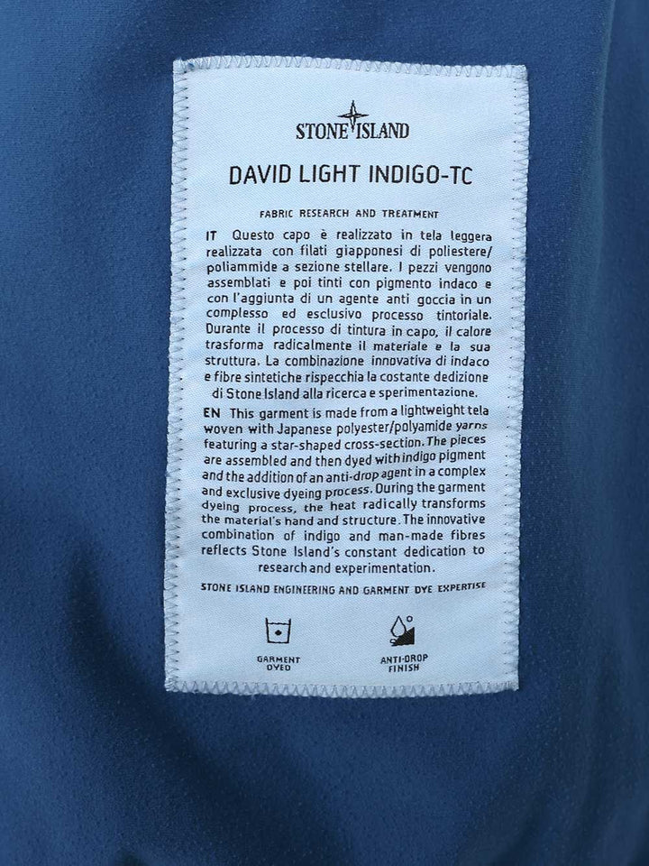 Stone Island Garment Dyed Jacket Giacche - Blu | 3fb2c15261b46ebb248de3ccd2b3fa067388498b