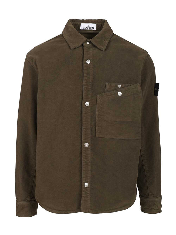 Stone Island Overshirt Shirts - Verde | 3afd442480edae71df425839de21f6cf64d91d86