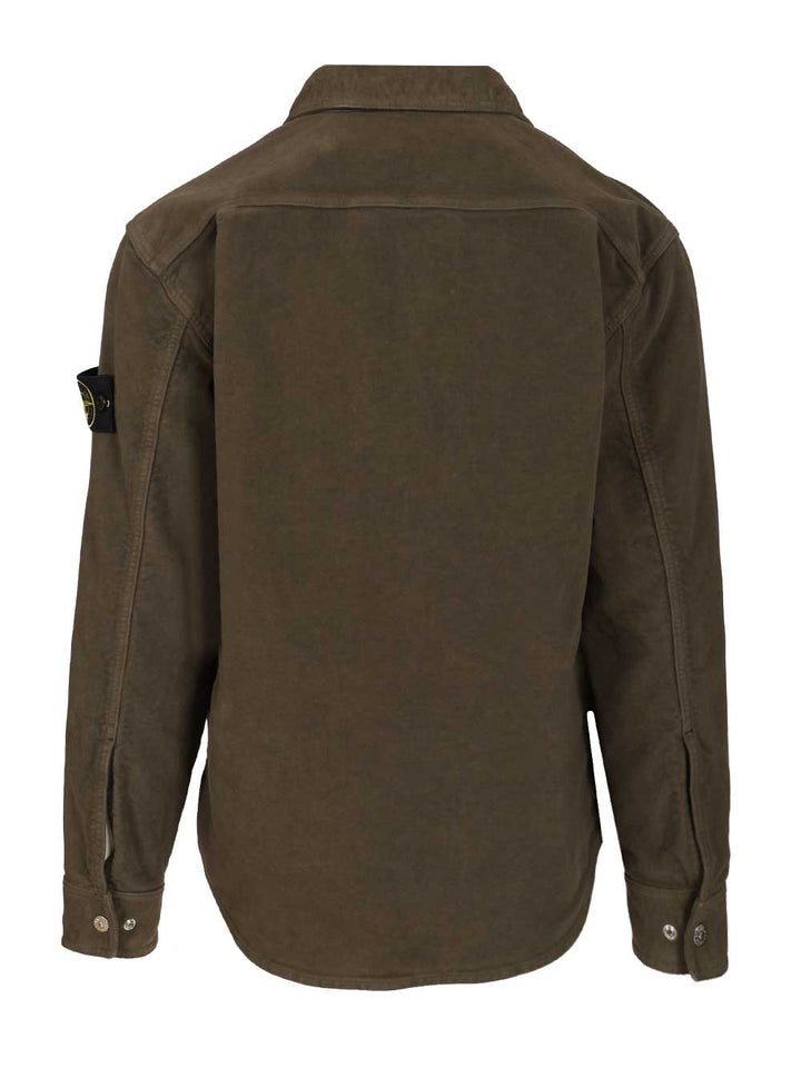 Stone Island Overshirt Shirts - Verde | be38047b9f71b735e94d405e234b43226ffdf2aa
