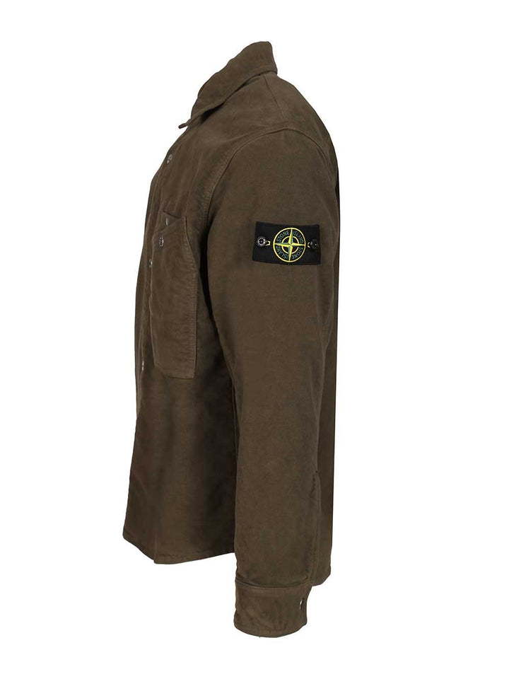 Stone Island Overshirt Shirts - Verde | ea1ca9a95979099a8140d5c1f33eac2f7391d6ef