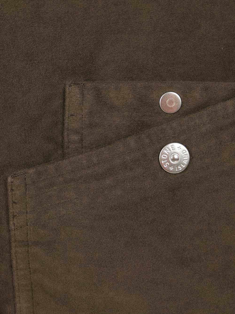 Stone Island Overshirt Shirts - Verde | e98ea91fb3093d6e494344e57daac95f3b620dee