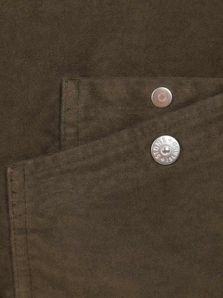 Stone Island Overshirt Shirts - Verde | e98ea91fb3093d6e494344e57daac95f3b620dee