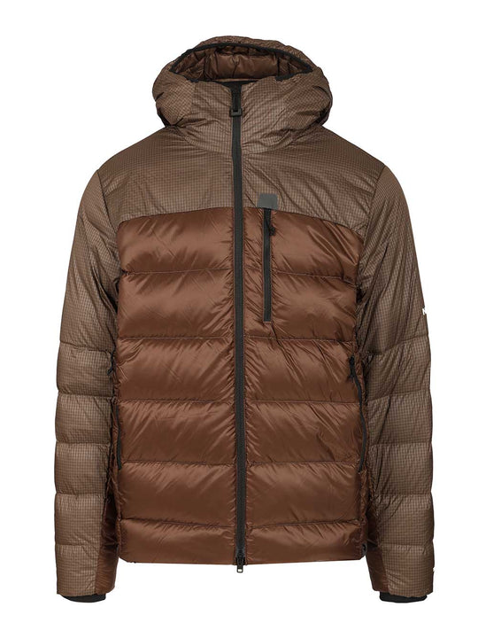 Kalix Hooded Down Jacket Giacche Marrone