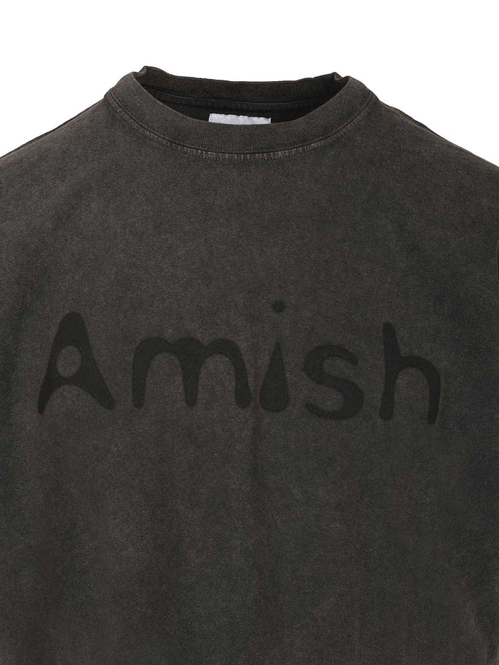 Amish Shadow T-Shirt - Nero | 44499dc7ef95aa045cdd99aab73ec8b5835be2b8