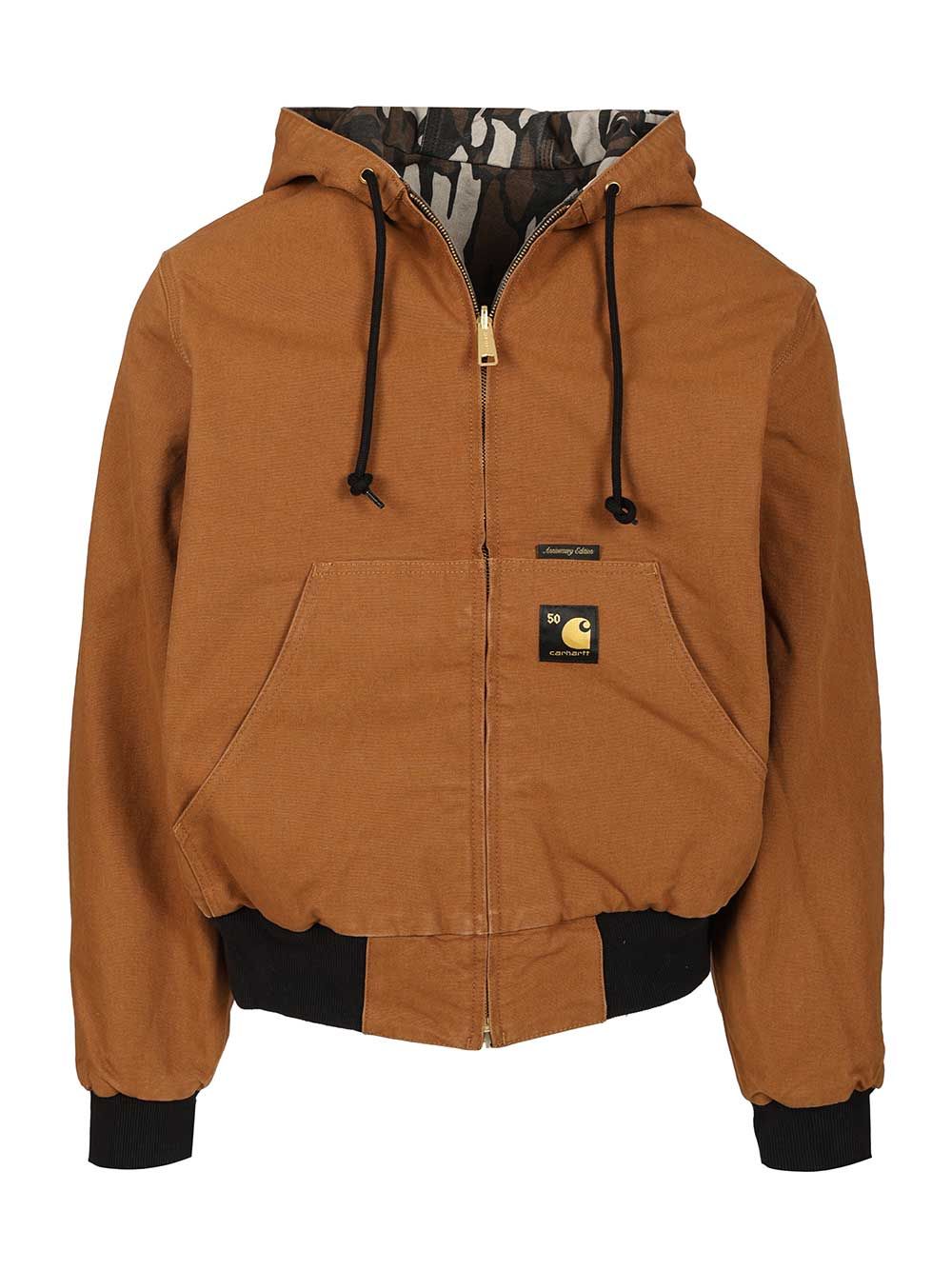 Carhartt Wip 50 Years Anniversary Og Active Jacket Canvas Giacche - Marrone | 559c1b36c707f05124bfc7b8dda26a3e7a05f307