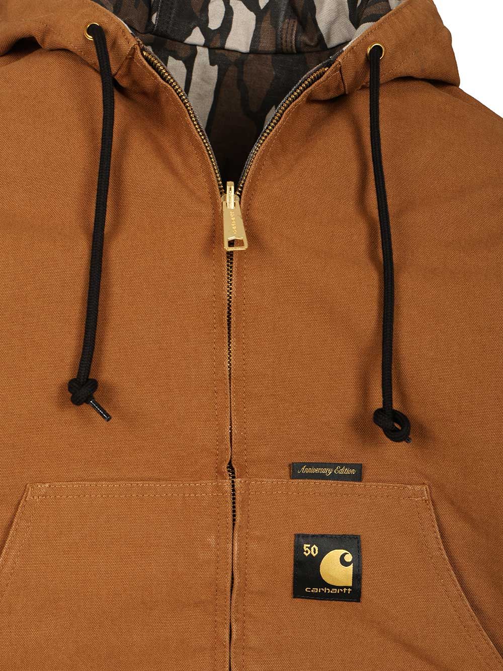 Carhartt Wip 50 Years Anniversary Og Active Jacket Canvas Giacche - Marrone | 712b1e1e4b4d5bfac510d069a6b1bcdc894eb351