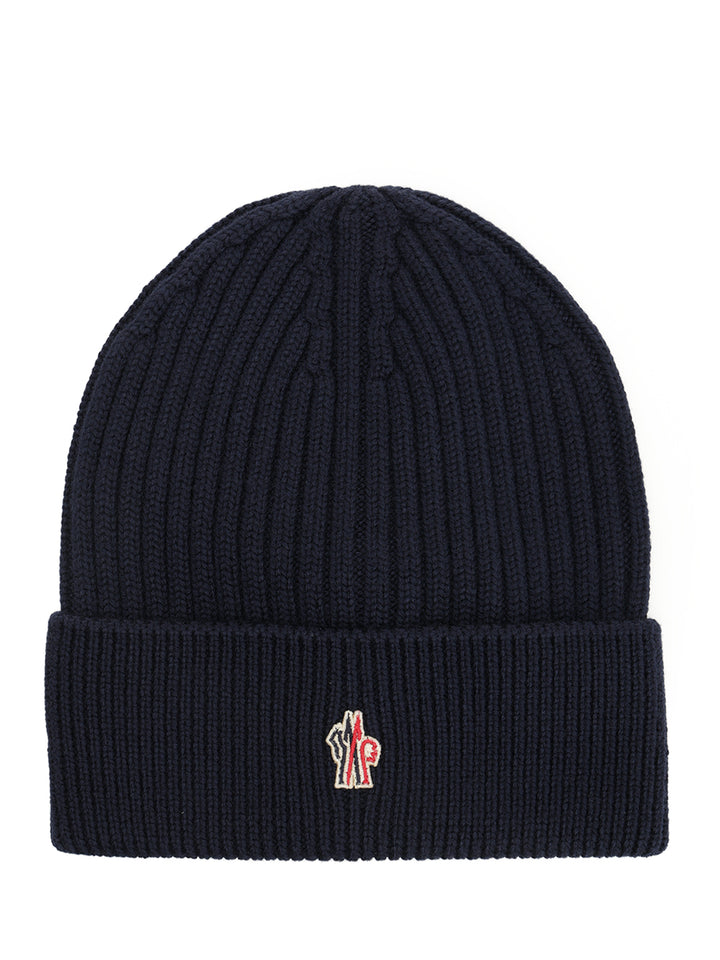 Moncler Grenoble Wool Hat Cappelli - Blu | 488f31261abbc6d8783d4baeae46a9e1910fa7a0