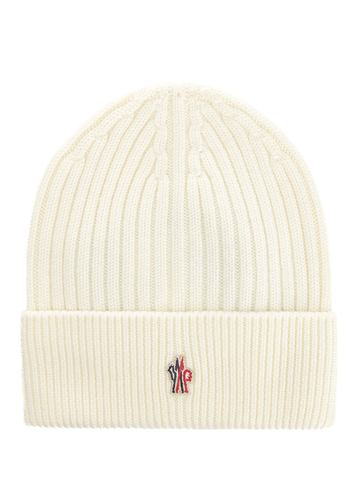 Moncler Grenoble Wool Hat Cappelli - Bianco | 68e88854302b507263cf9b5a1132216b80d16fdb