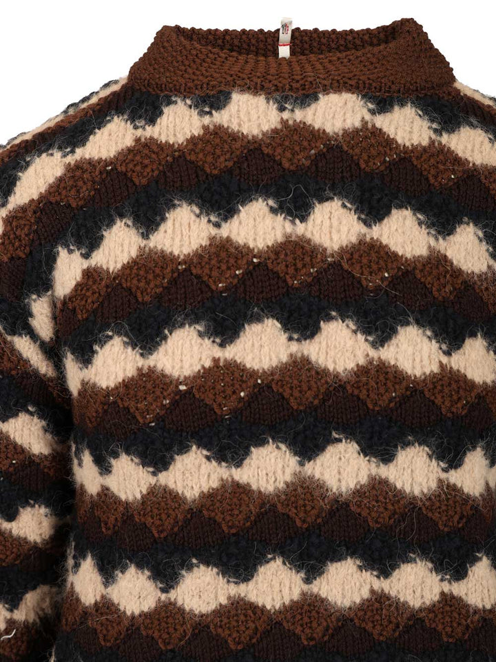 Moncler Grenoble Apres Ski Sweater Knitwear - Multicolor | b6583e5b67f72c955de5e752de5fe209373a19d6