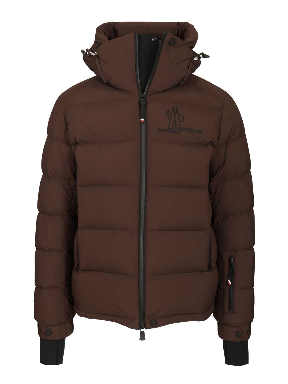 Moncler Grenoble Isorno Coats - Marrone | 44de37c9ad0496d8a8451fddb9dd523419526391