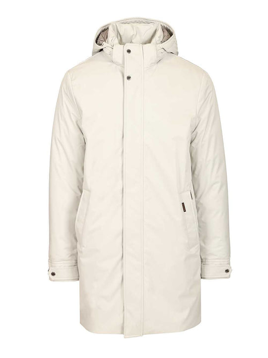 Vermont-Ads Long Down Jacket Coats Bianco