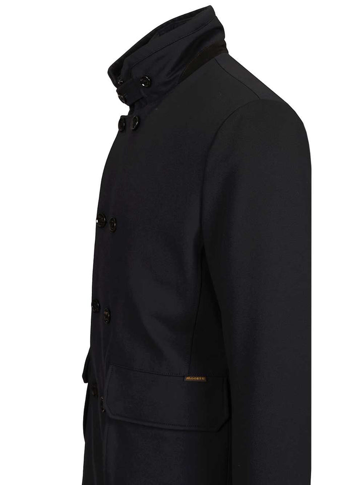 Moorer Bas-Tz Jacket Coats - Blu | d2265910e855a69fe32869591ec105bd4fb120be