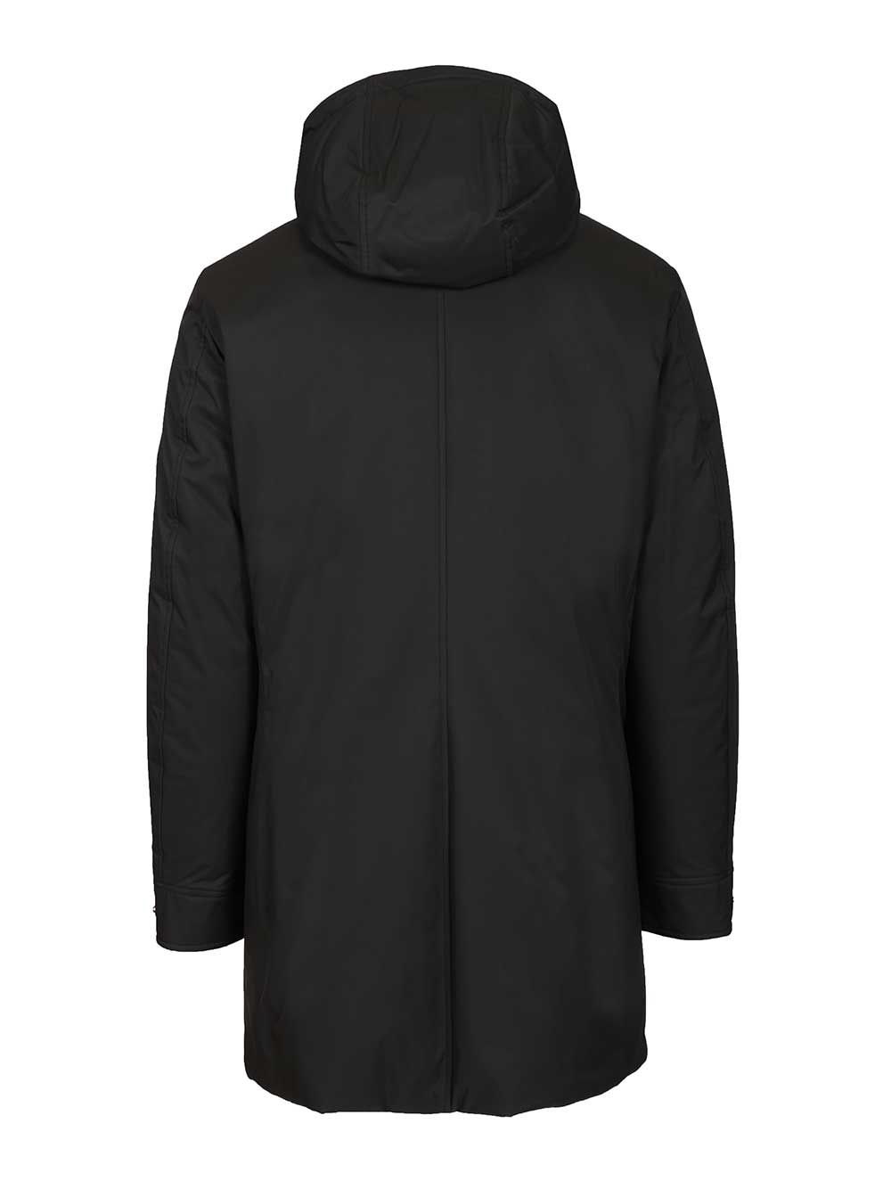 Moorer Vermont-Ads Long Down Jacket Coats - Blu | 5cde6185ba6d34f557f6bc568553a388ede18118