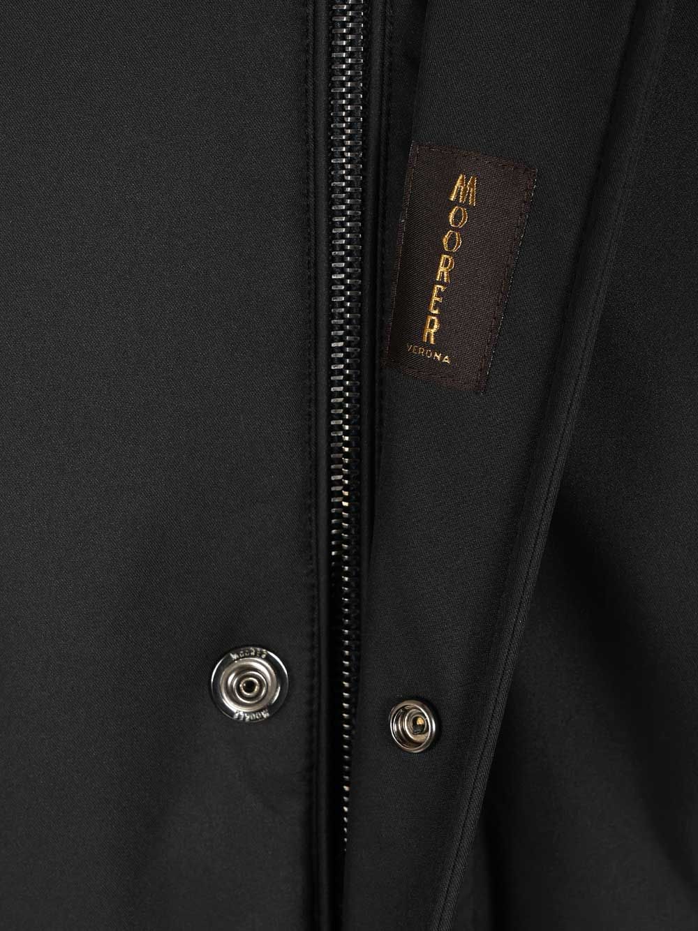 Moorer Vermont-Ads Long Down Jacket Coats - Blu | c67f421ebebce3e89cafd5ba1fd7fa6b9e22ac74