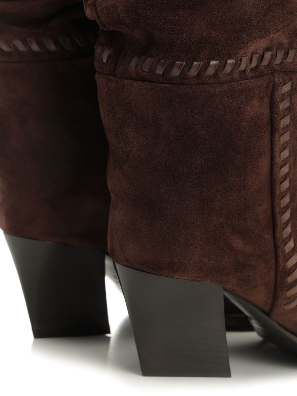 Jimmy Choo Hart Stitch Suede Boots - Marrone | 4ab3026ddd73953819da364163c5ae95859f7b22