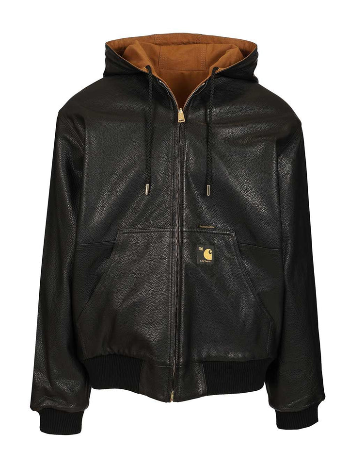 Carhartt Wip 50 Years Anniversary Og Active Jacket Leather Giacche - Nero | d4cc81a6a13bb82530b1215b183f39ea41d5b9e0