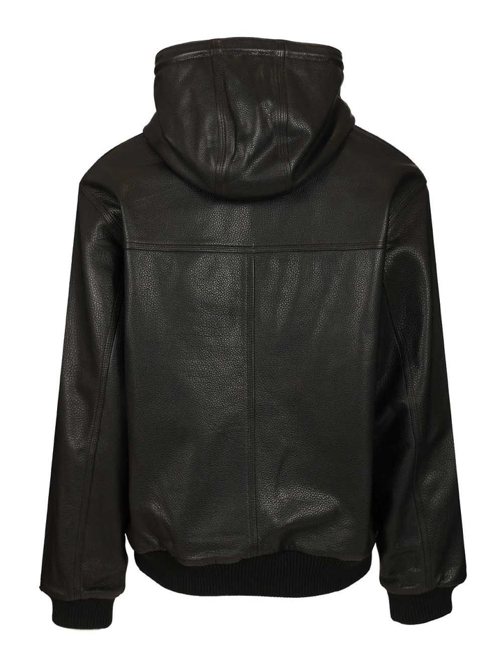 Carhartt Wip 50 Years Anniversary Og Active Jacket Leather Giacche - Nero | d8b72f627443bb747e6b887d834222a9b6e6bbc3