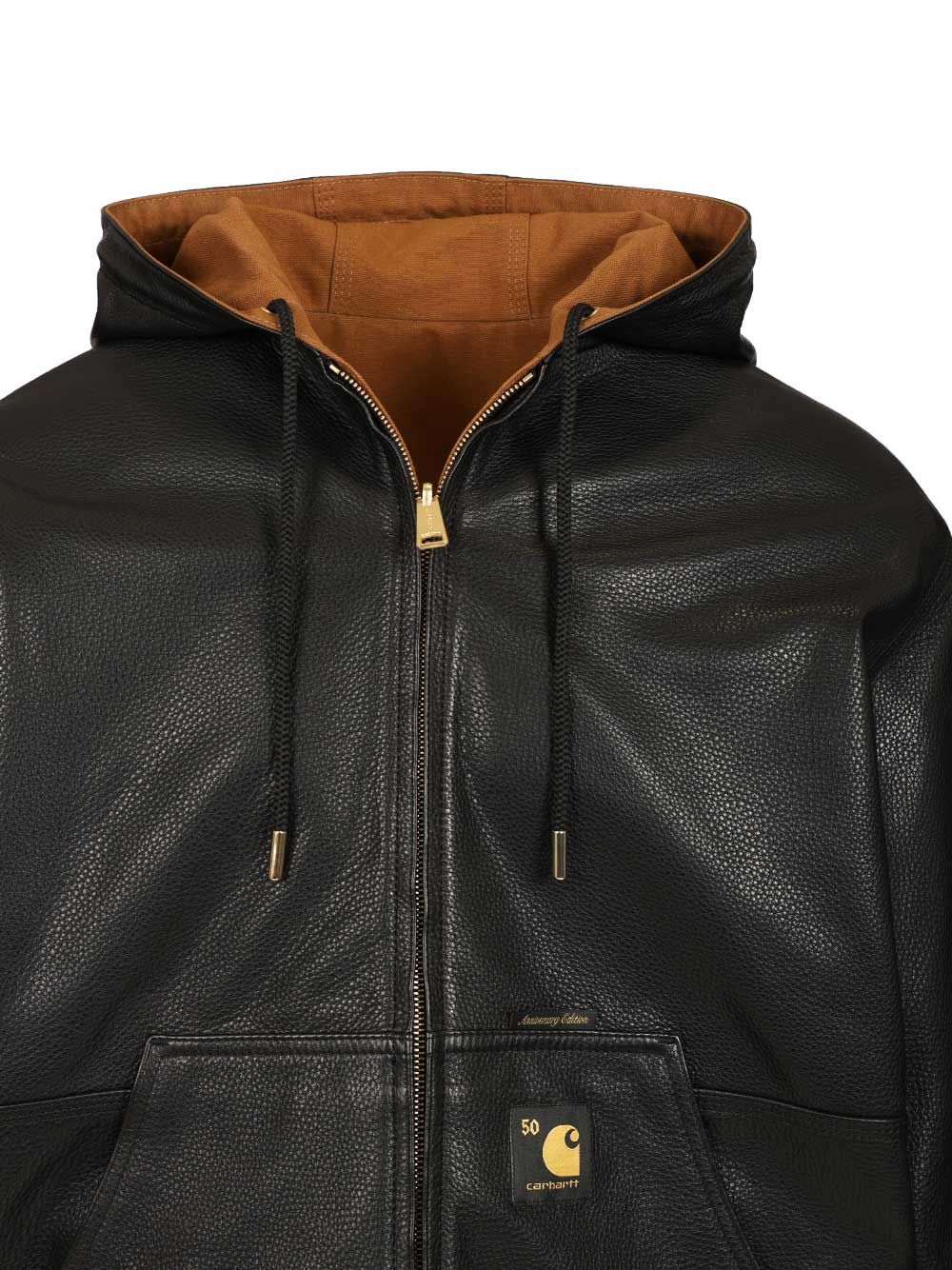 Carhartt Wip 50 Years Anniversary Og Active Jacket Leather Giacche - Nero | ee22b6bdac5214d9e6add5d22546612fed0b51b9