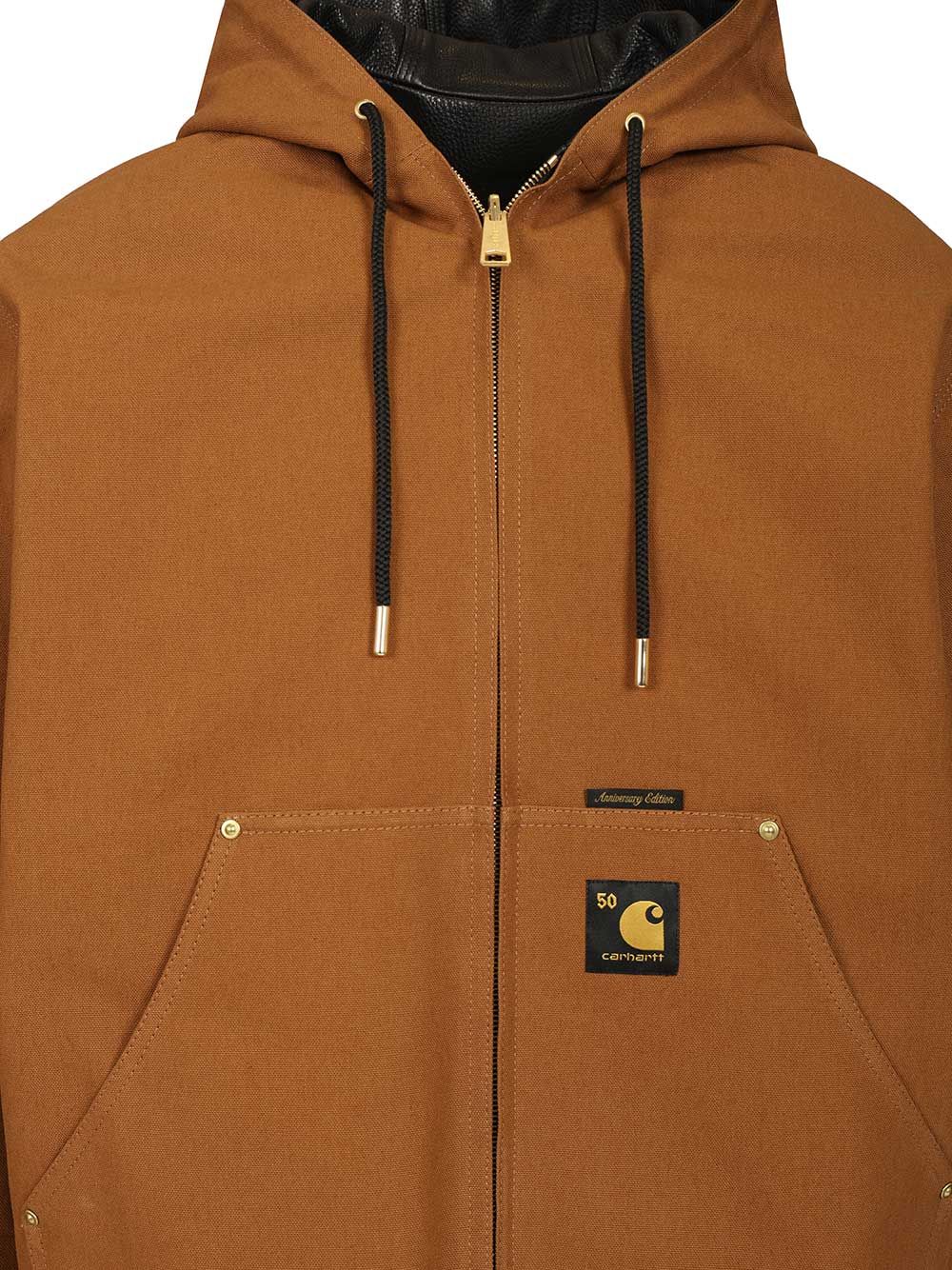 Carhartt Wip 50 Years Anniversary Og Active Jacket Leather Giacche - Nero | 6ae414d8adc25a60241d1507e15e90962e3f7d25