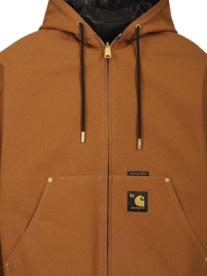 Carhartt Wip 50 Years Anniversary Og Active Jacket Leather Giacche - Nero | 6ae414d8adc25a60241d1507e15e90962e3f7d25