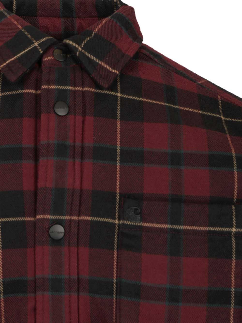 Carhartt Wip Gargan Giacche - Bordeaux | a9ae593996526e44573ac8be8736268d8d2739fe