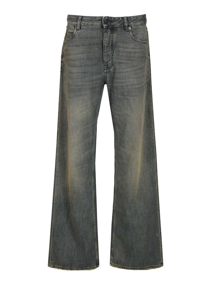 Balenciaga Relaxed-Fit Pants Jeans - Blu | c26ce5ff79e54b192f532ce542e22e10e59f6b3d