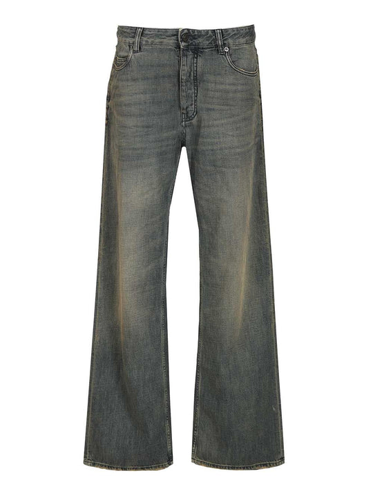 Relaxed-Fit Pants Jeans Blu
