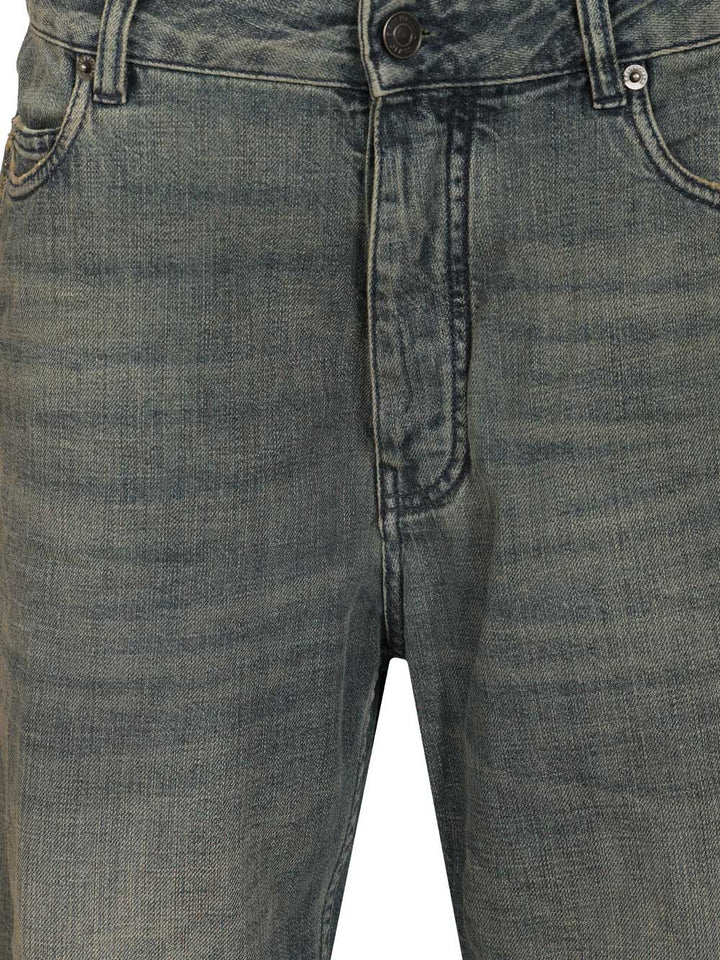 Balenciaga Relaxed-Fit Pants Jeans - Blu | 74a8f6aca3c5b8ba4ca5631ce47725118993ab63