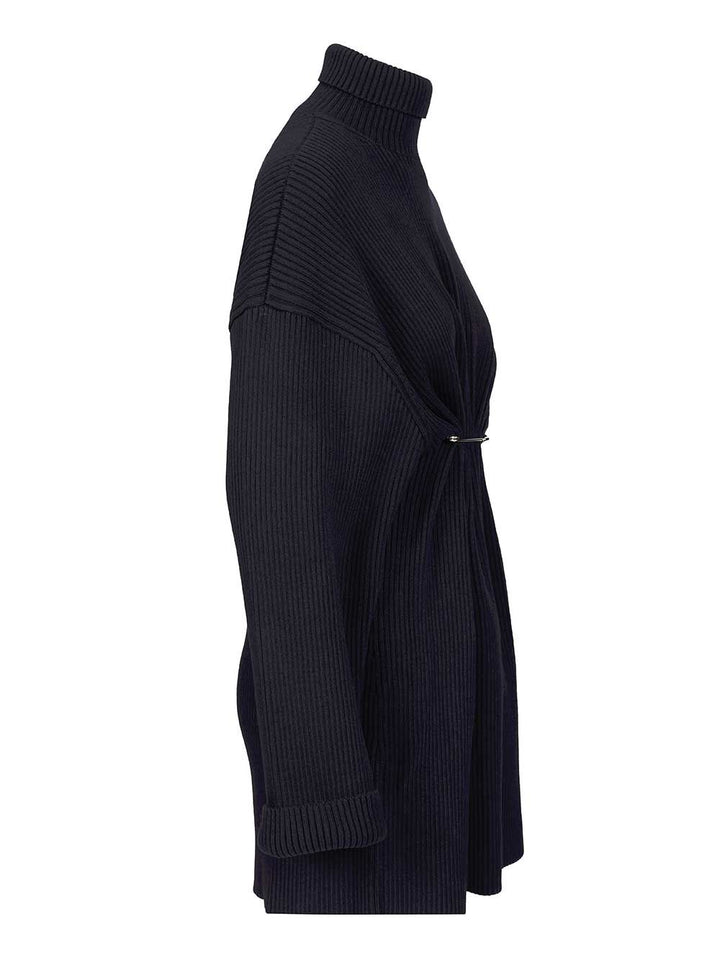 Balenciaga Pinched Knit Mini Dress Abiti - Blu | a4690d7487d8c480b36d941fcba53d18b24af02a