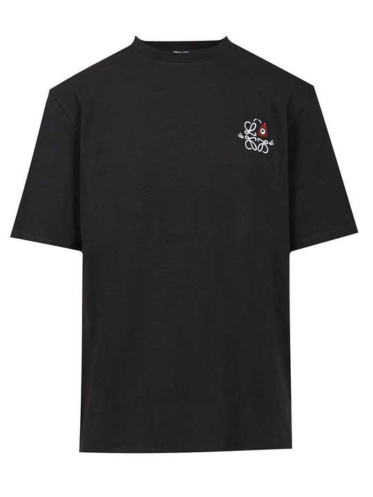 Loose-Fit T-Shirt Blu