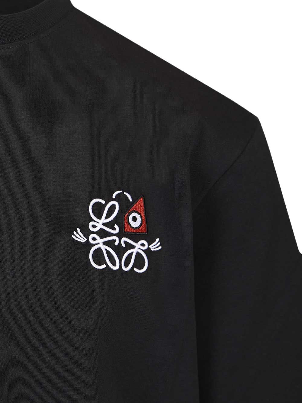 Loewe Loose-Fit T-Shirt - Blu | a4e31bc3ba3bff2c62d8c2fcbc1f6c29981bc68b