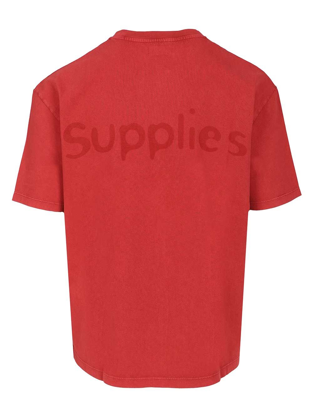 Amish Shadow T-Shirt - Rosso | 0828a3882e362eb6c09bb646823c0ed331475d89