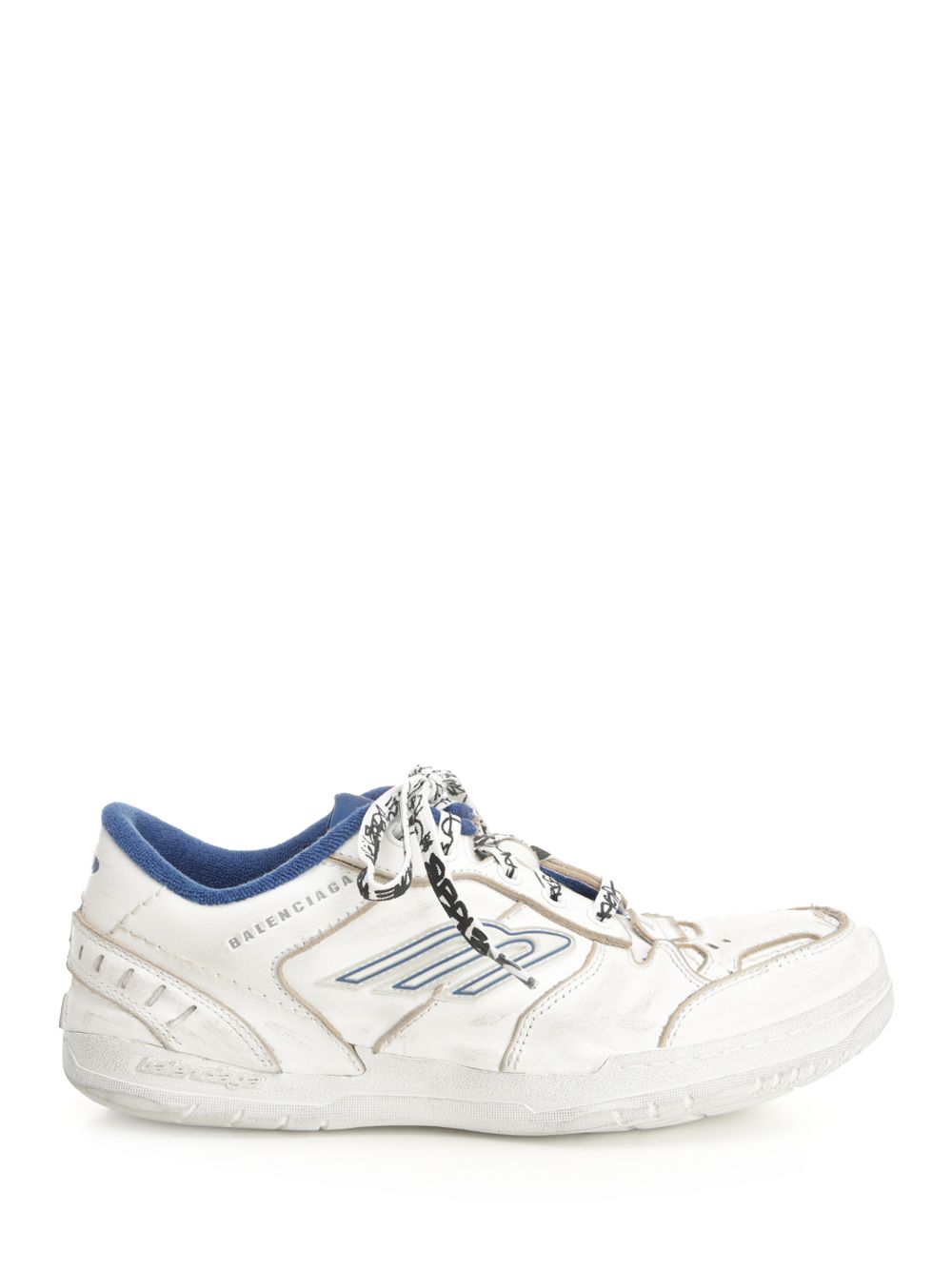 Balenciaga Hamptons Worn-Out Sneakers - Bianco | 7d875e4e949d46862238b2e390d4faf971bf323d