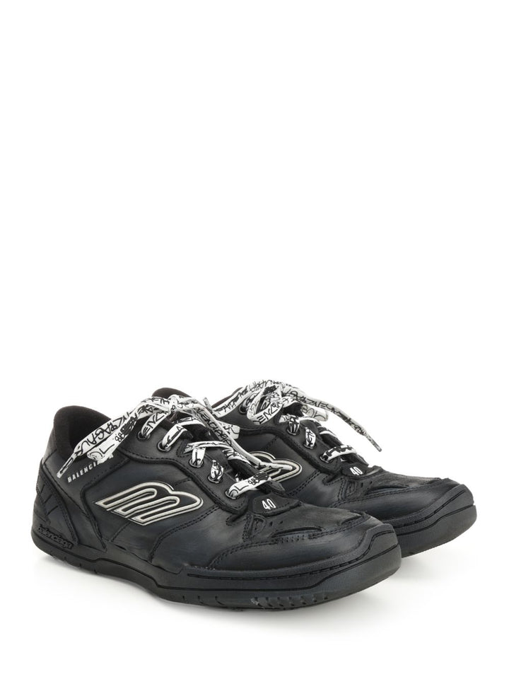 Balenciaga Hamptons Worn Out Sneakers - Nero | 36e00289c91a0ce4586620165108c0869fcd39a3