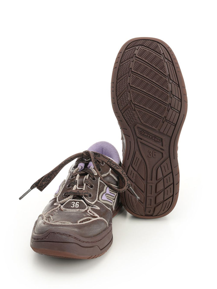 Balenciaga Hamptons Sneakers - Marrone | c75eede214e752247821f5153ccc3c296d1d891c