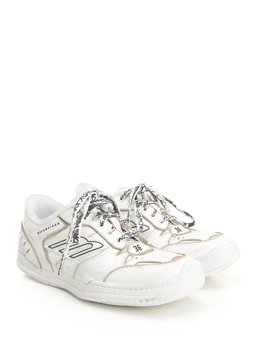 Balenciaga Hamptons Sneakers - Bianco | 7e3e151b4b68e96136f3e691e04ed3f62d283458