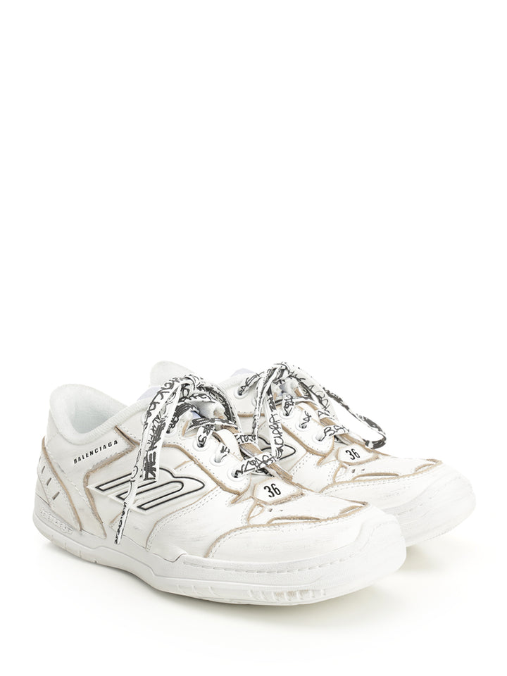 Balenciaga Hamptons Sneakers - Bianco | 7e3e151b4b68e96136f3e691e04ed3f62d283458
