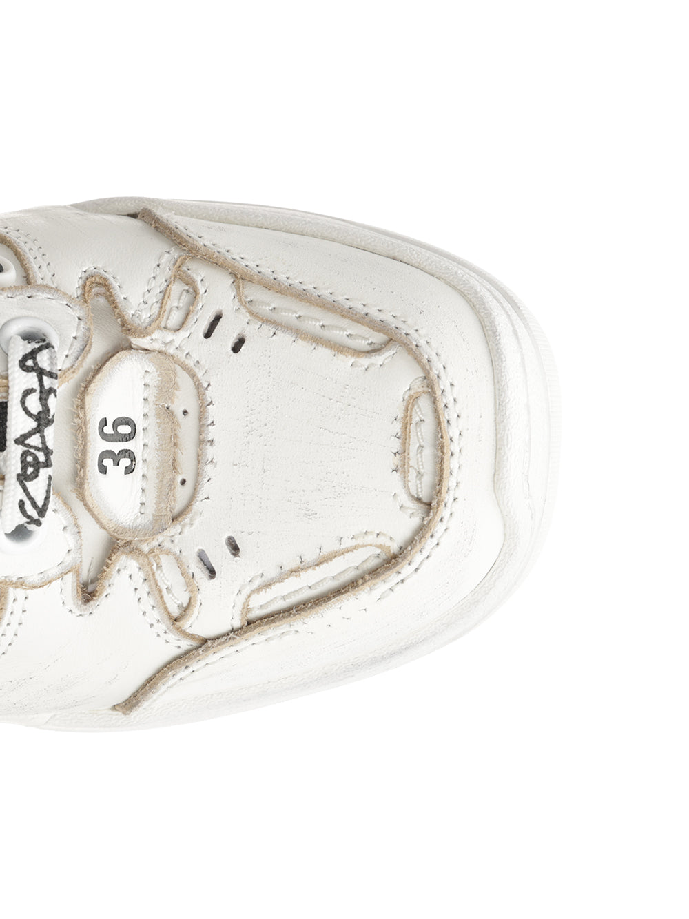 Balenciaga Hamptons Sneakers - Bianco | 59c39ce885a771994eac68e148b2236daa7320ea