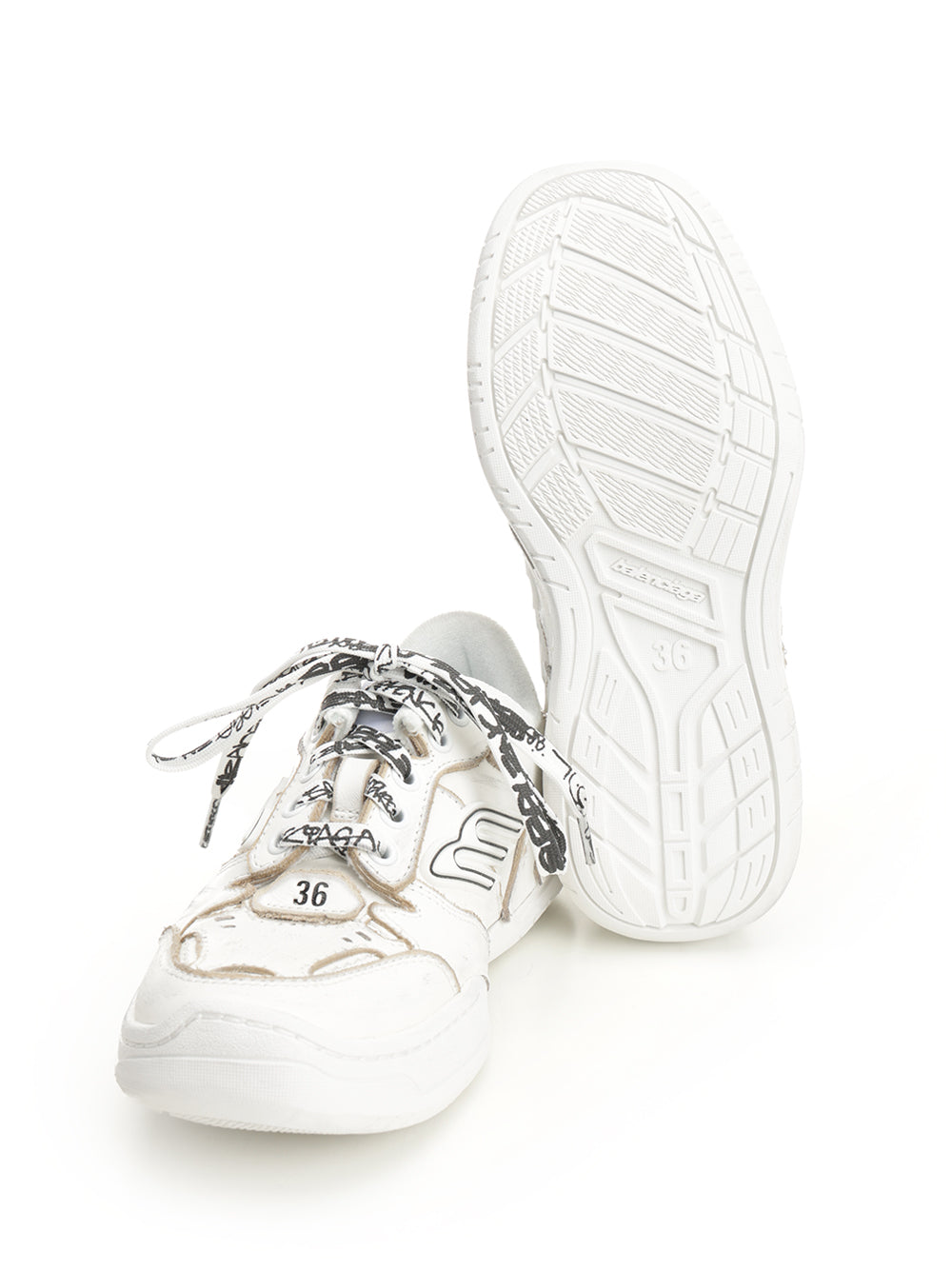 Balenciaga Hamptons Sneakers - Bianco | 5871abd82e1791c228553df51c38c57d2193dec1