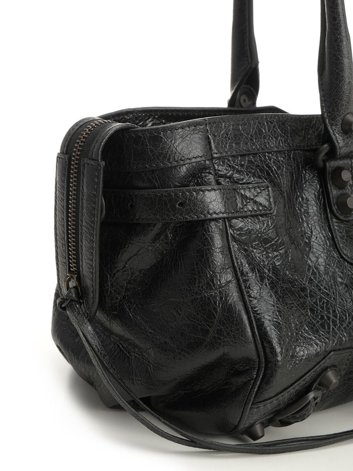 Balenciaga Le City East-West Bag Shoulder Bags - Nero | d9d010909e78853fd05f463457a684b1cdbafa83