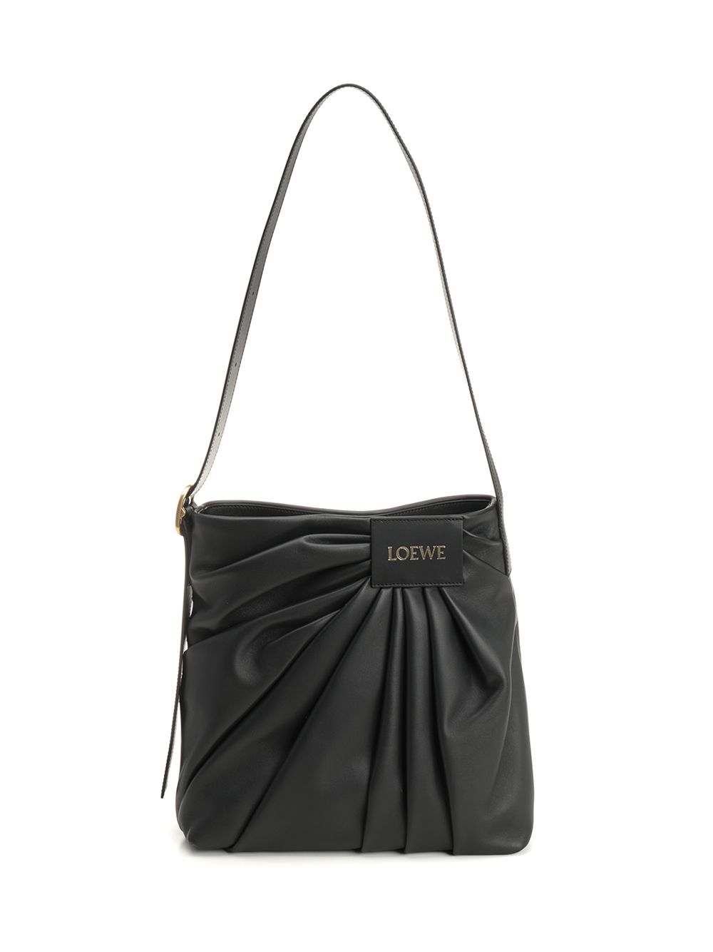 Loewe Draped Tote Shoulder Bag Crossbody Bags - Nero | ea0f93438bb6055b178e634bc60213759886eeb1