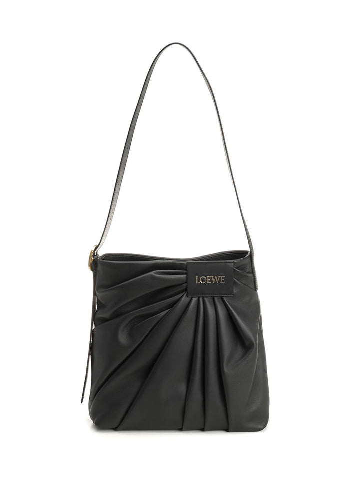 Loewe Draped Tote Shoulder Bag Crossbody Bags - Nero | ea0f93438bb6055b178e634bc60213759886eeb1